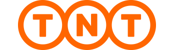 Logo du transporteur TNT – partenaire logistique Odontolab